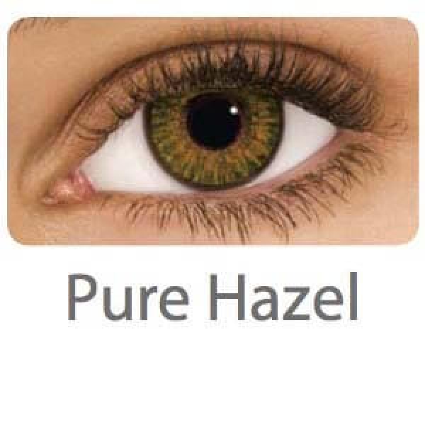 What is the color hazel look like